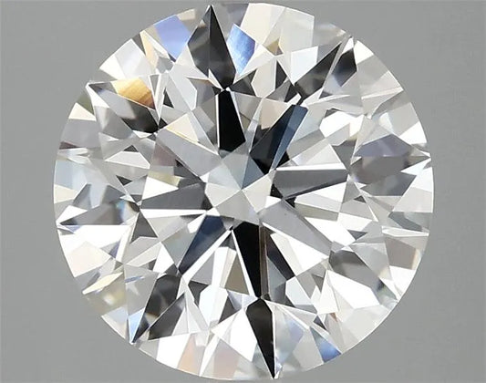 3.00ct Round Lab Grown Diamond (Colour E, Clarity VVS2, Cut ID, IGI Certified)