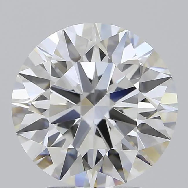3.00ct Round Lab Grown Diamond (Colour F, Clarity IF, Cut ID, IGI Certified)
