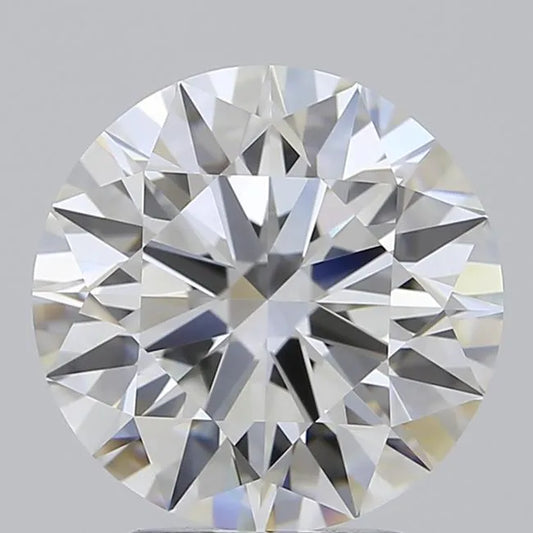 3.00ct Round Lab Grown Diamond (Colour F, Clarity IF, Cut ID, IGI Certified)