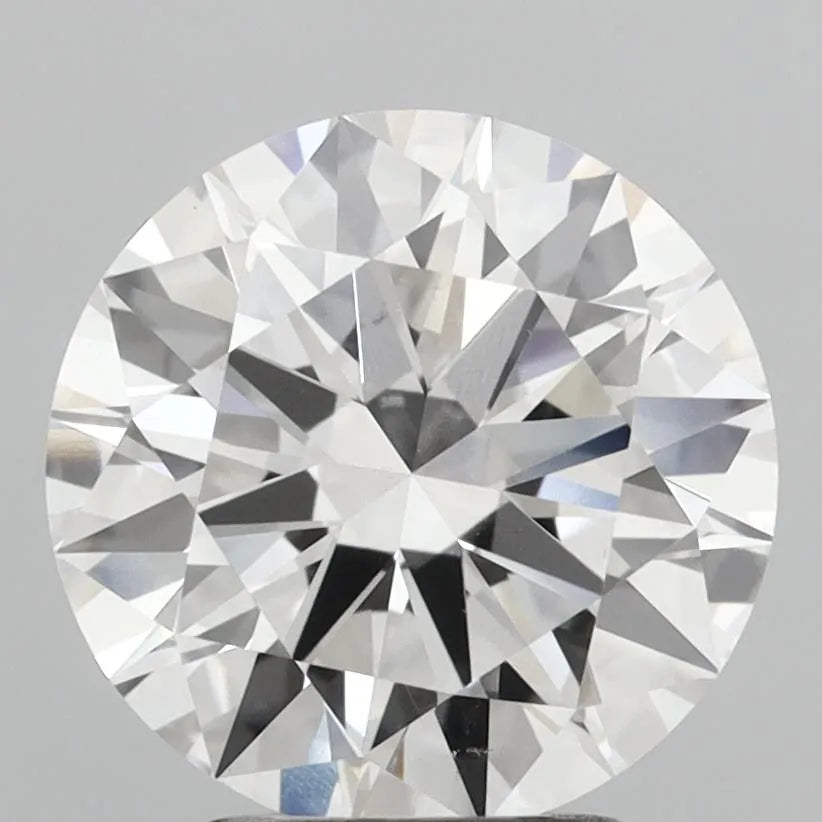 3.00ct Round Lab Grown Diamond (Colour F, Clarity VS1, Cut EX, IGI Certified)