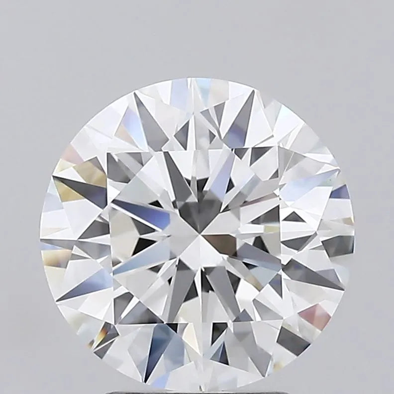 3.00ct Round Lab Grown Diamond (Colour F, Clarity VVS1, Cut ID, IGI Certified)