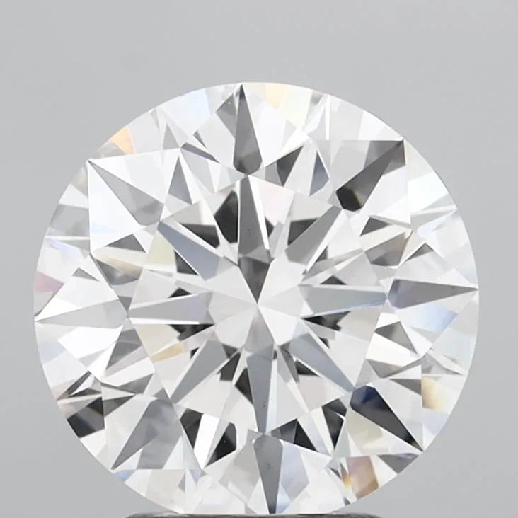 3.00ct Round Lab Grown Diamond (Colour F, Clarity VVS2, Cut ID, IGI Certified)