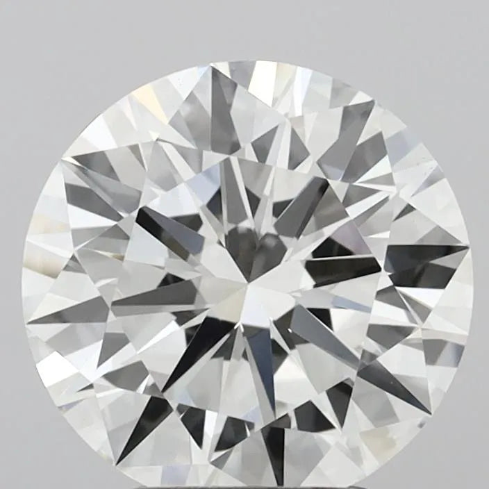 3.00ct Round Lab Grown Diamond (Colour F, Clarity VVS2, Cut ID, IGI Certified)
