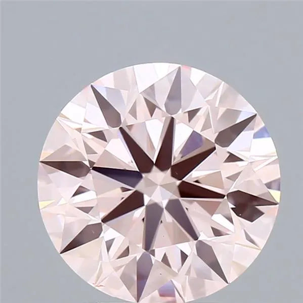 3.00ct Round Lab Grown Diamond (Colour Fancy Intense Pink, Clarity VS1, Cut ID, IGI Certified)