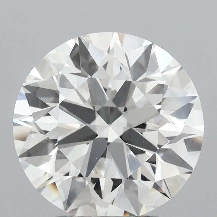 3.00ct Round Lab Grown Diamond (Colour G, Clarity VS2, Cut VG, IGI Certified)