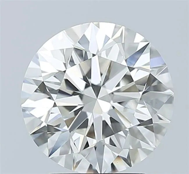 3.00ct Round Lab Grown Diamond (Colour G, Clarity VVS2, Cut EX, IGI Certified)