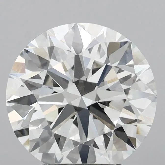 3.00ct Round Lab Grown Diamond (Colour G, Clarity VVS2, Cut ID, IGI Certified)