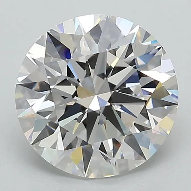3.00ct Round Lab Grown Diamond (Colour G, Clarity VVS2, Cut ID, IGI Certified)