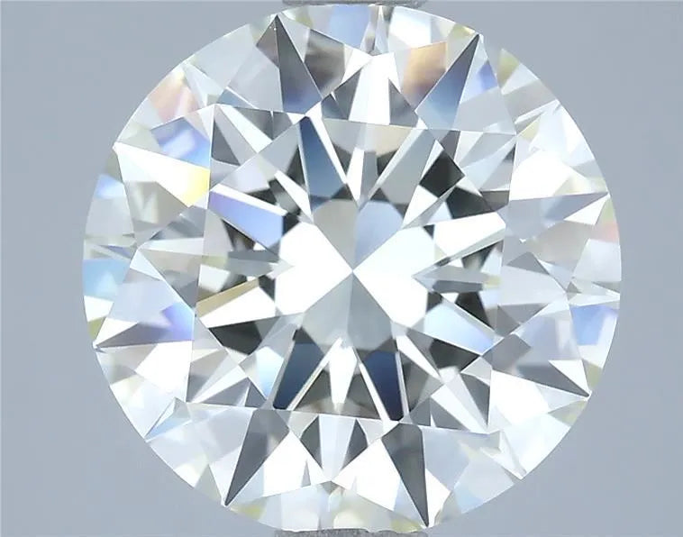 3.00ct Round Natural Diamond (Colour J, Clarity VVS2, Cut EX, IGI Certified)