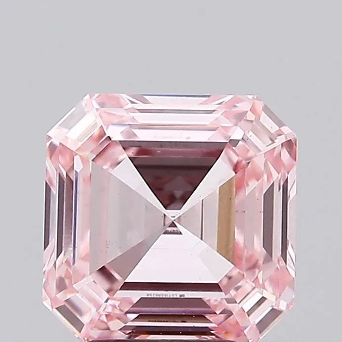 3.01ct Asscher Lab Grown Diamond (Colour Fancy Intense Pink, Clarity VS1, IGI Certified)