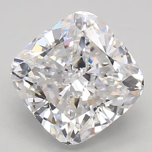 3.01ct Cushion brilliant Lab Grown Diamond (Colour D, Clarity VVS2, GIA Certified)