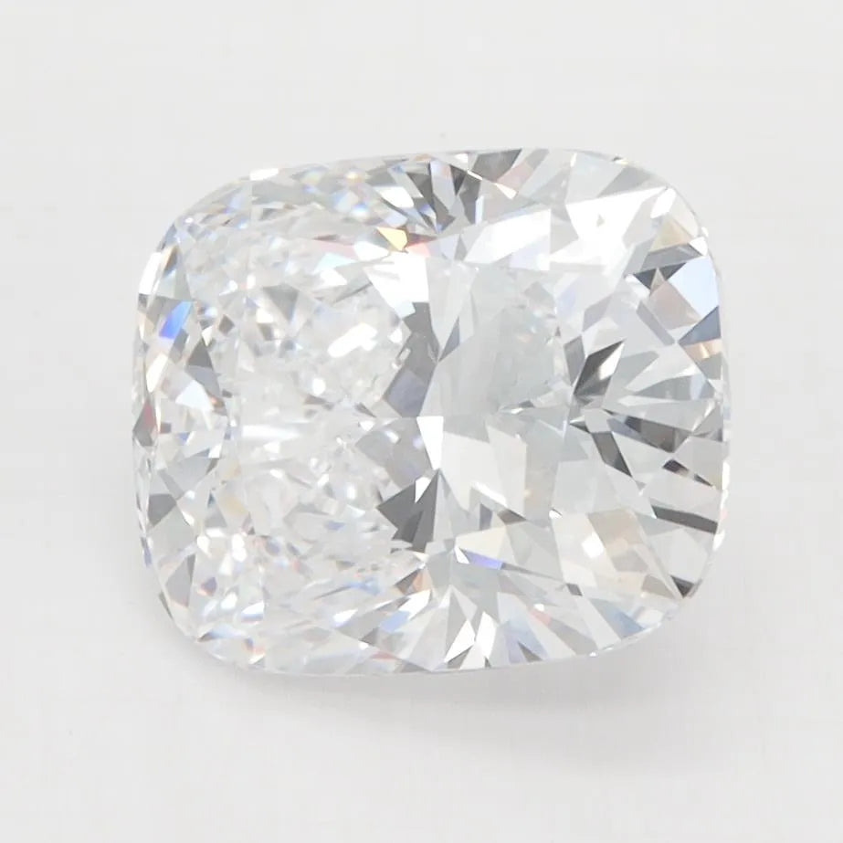 3.01ct Cushion modified Lab Grown Diamond (Colour D, Clarity IF, IGI Certified)