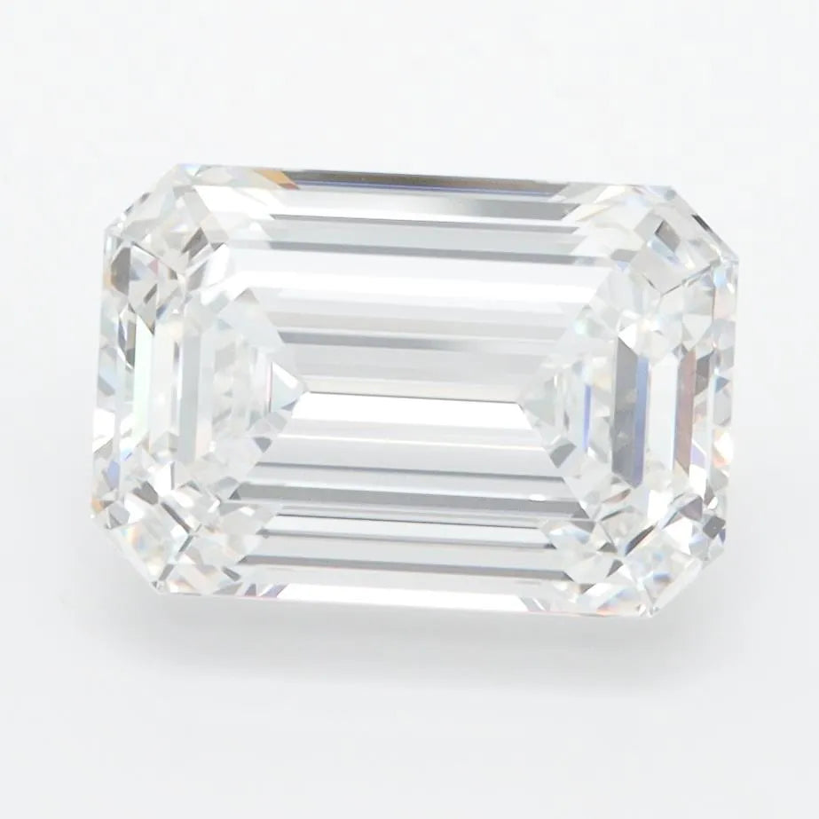 3.01ct Emerald Lab Grown Diamond (Colour D, Clarity IF, IGI Certified)