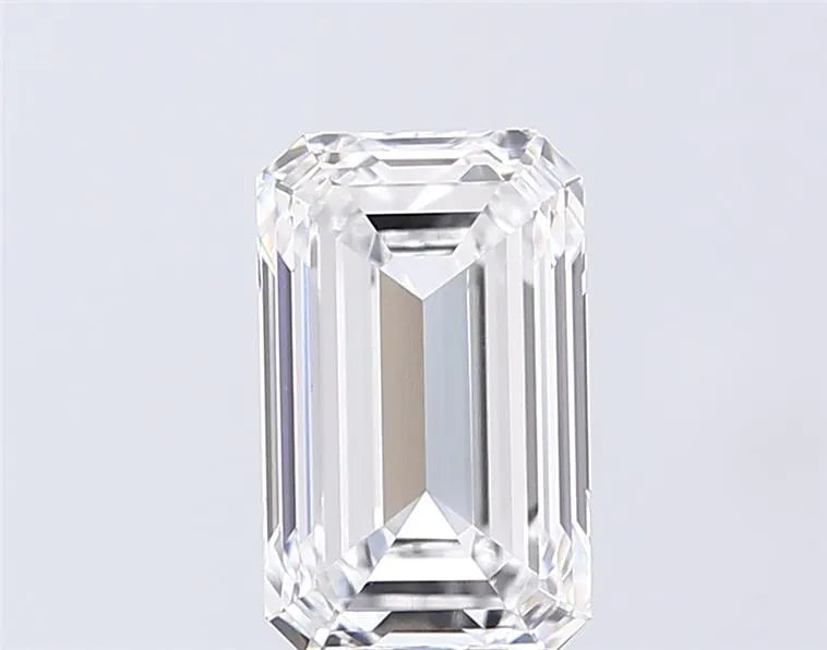 3.01ct Emerald Lab Grown Diamond (Colour D, Clarity IF, IGI Certified)