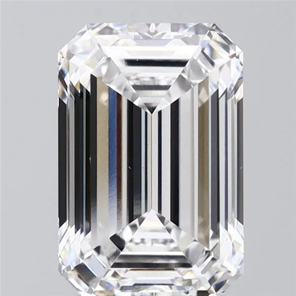 3.01ct Emerald Lab Grown Diamond (Colour D, Clarity VS1, IGI Certified)