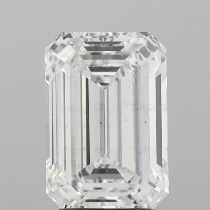 3.01ct Emerald Lab Grown Diamond (Colour E, Clarity SI1, IGI Certified)