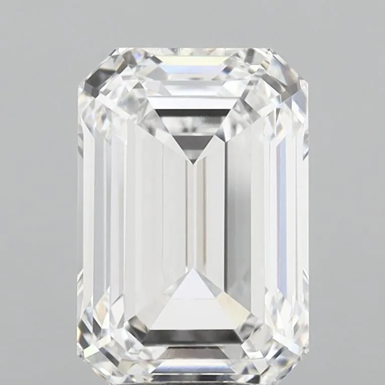 3.01ct Emerald Lab Grown Diamond (Colour E, Clarity VVS1, IGI Certified)