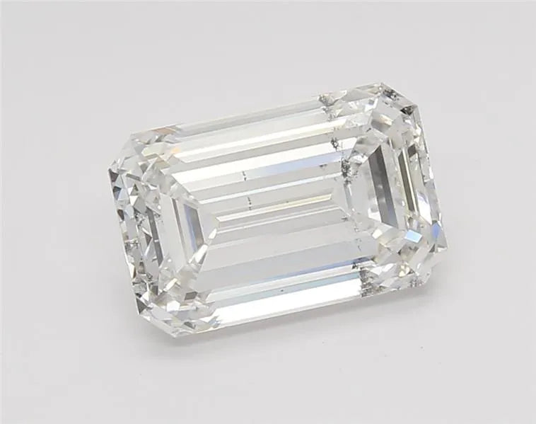 3.01ct Emerald Lab Grown Diamond (Colour F, Clarity SI1, IGI Certified)