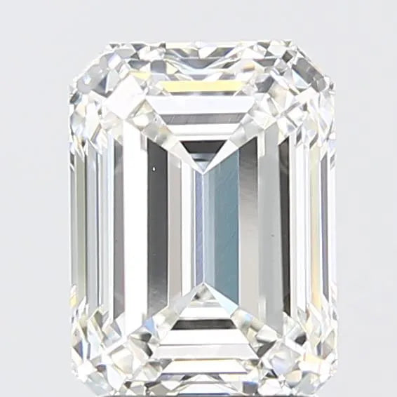 3.01ct Emerald Lab Grown Diamond (Colour F, Clarity VS1, IGI Certified)