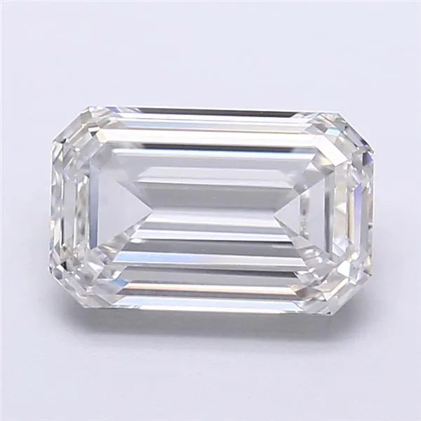 3.01ct Emerald Lab Grown Diamond (Colour F, Clarity VVS1, IGI Certified)