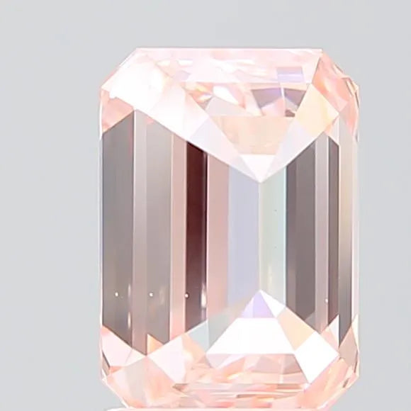 3.01ct Emerald Lab Grown Diamond (Colour Fancy Intense Pink, Clarity VVS2, IGI Certified)