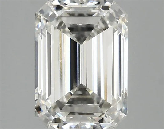 3.01ct Emerald Lab Grown Diamond (Colour G, Clarity VVS2, IGI Certified)