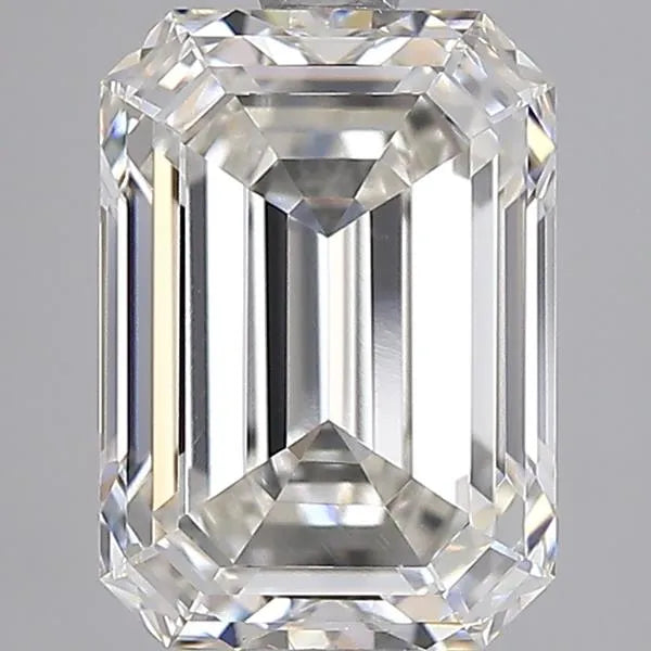 3.01ct Emerald Lab Grown Diamond (Colour H, Clarity VVS2, IGI Certified)