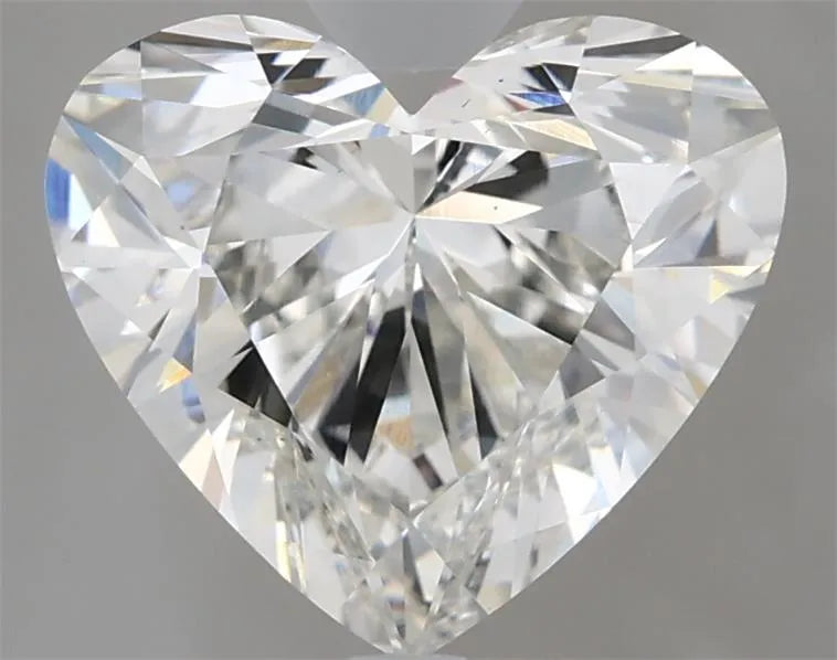 3.01ct Heart Lab Grown Diamond (Colour G, Clarity VS1, IGI Certified)