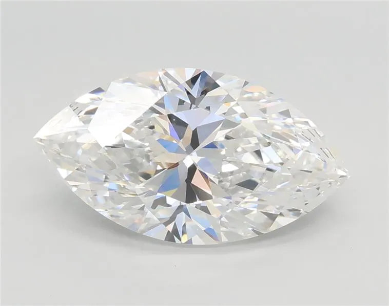 3.01ct Marquise Lab Grown Diamond (Colour E, Clarity SI1, GIA Certified)