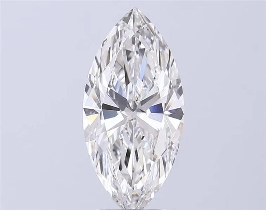 3.01ct Marquise Lab Grown Diamond (Colour E, Clarity VVS1, IGI Certified)