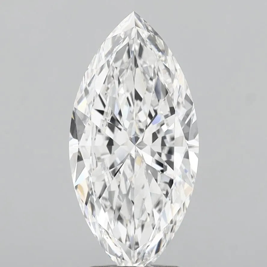 3.01ct Marquise Lab Grown Diamond (Colour E, Clarity VVS1, IGI Certified)