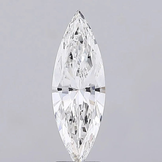 3.01ct Marquise Lab Grown Diamond (Colour F, Clarity VVS2, IGI Certified)