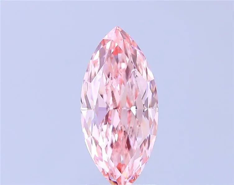 3.01ct Marquise Lab Grown Diamond (Colour Fancy Intense Pink, Clarity VVS2, IGI Certified)