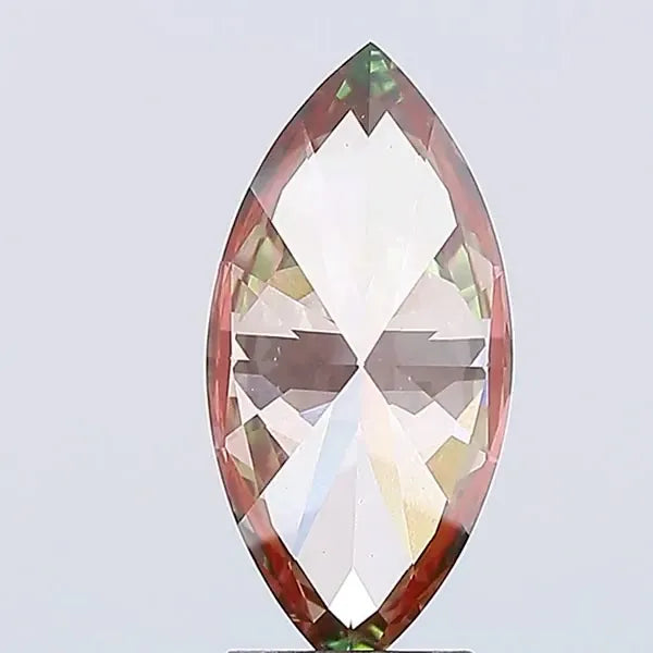 3.01ct Marquise Lab Grown Diamond (Colour Fancy Vivid Green, Clarity VS1, IGI Certified)
