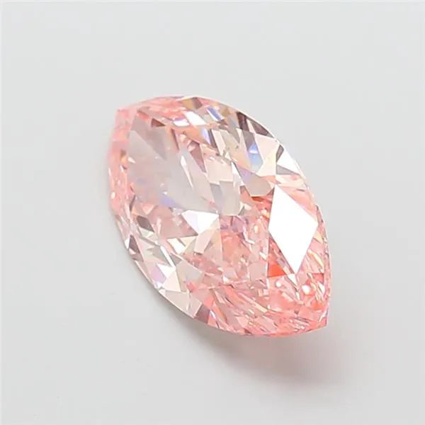 3.01ct Marquise Lab Grown Diamond (Colour Fancy Vivid Pink, Clarity VS2, IGI Certified)