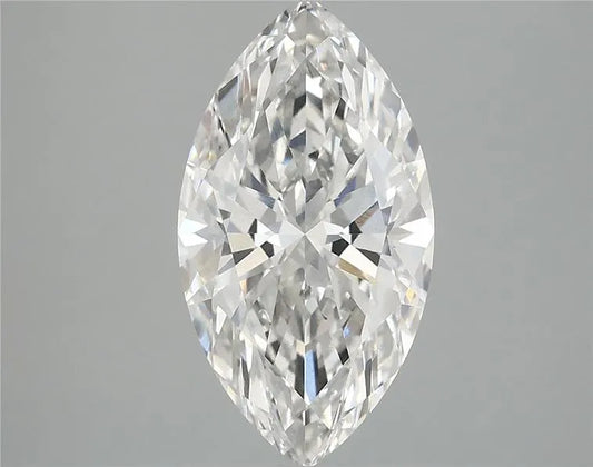 3.01ct Marquise Lab Grown Diamond (Colour G, Clarity VS1, IGI Certified)