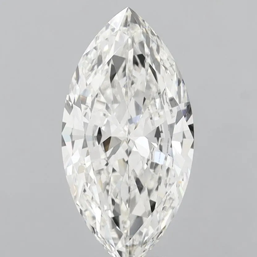 3.01ct Marquise Lab Grown Diamond (Colour G, Clarity VS1, IGI Certified)