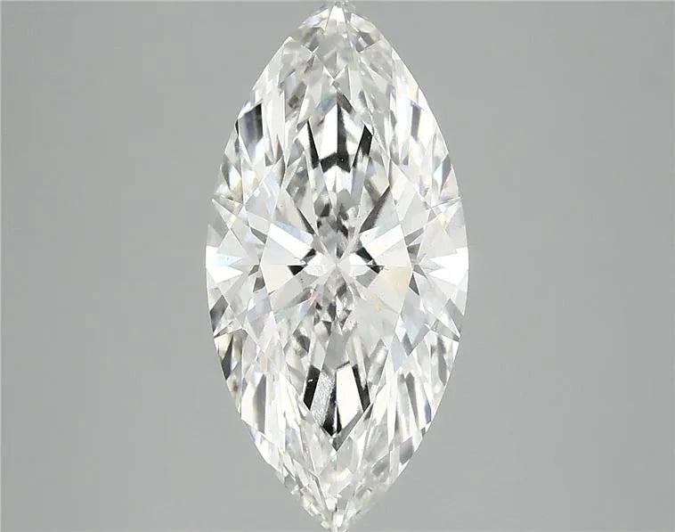 3.01ct Marquise Lab Grown Diamond (Colour G, Clarity VS2, IGI Certified)