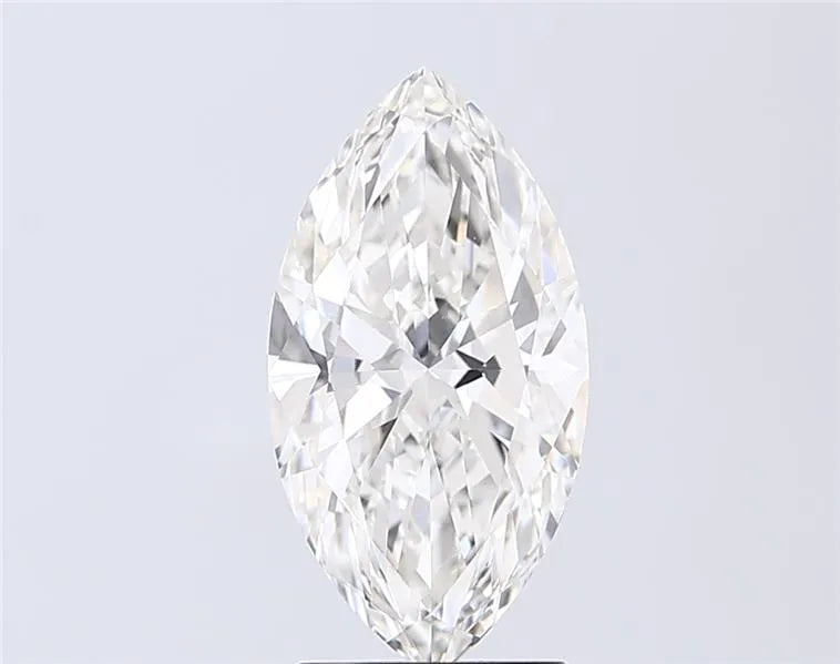 3.01ct Marquise Lab Grown Diamond (Colour G, Clarity VVS2, IGI Certified)
