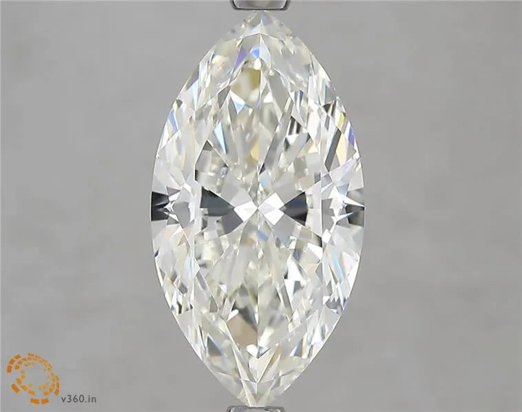 3.01ct Marquise Natural Diamond (Colour H, Clarity VVS2, GIA Certified)