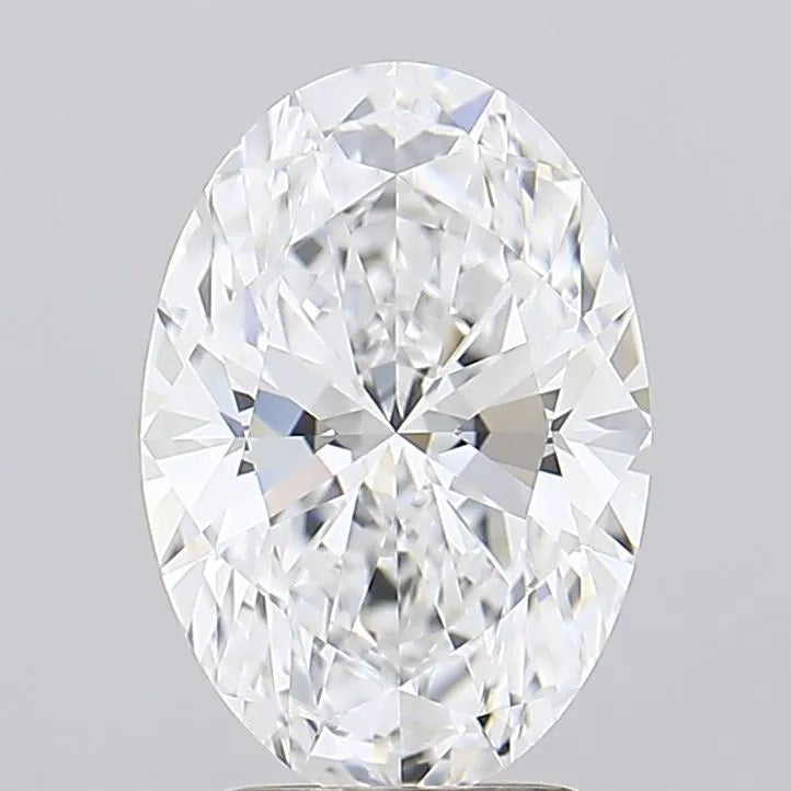 3.01ct Oval Lab Grown Diamond (Colour D, Clarity IF, IGI Certified)