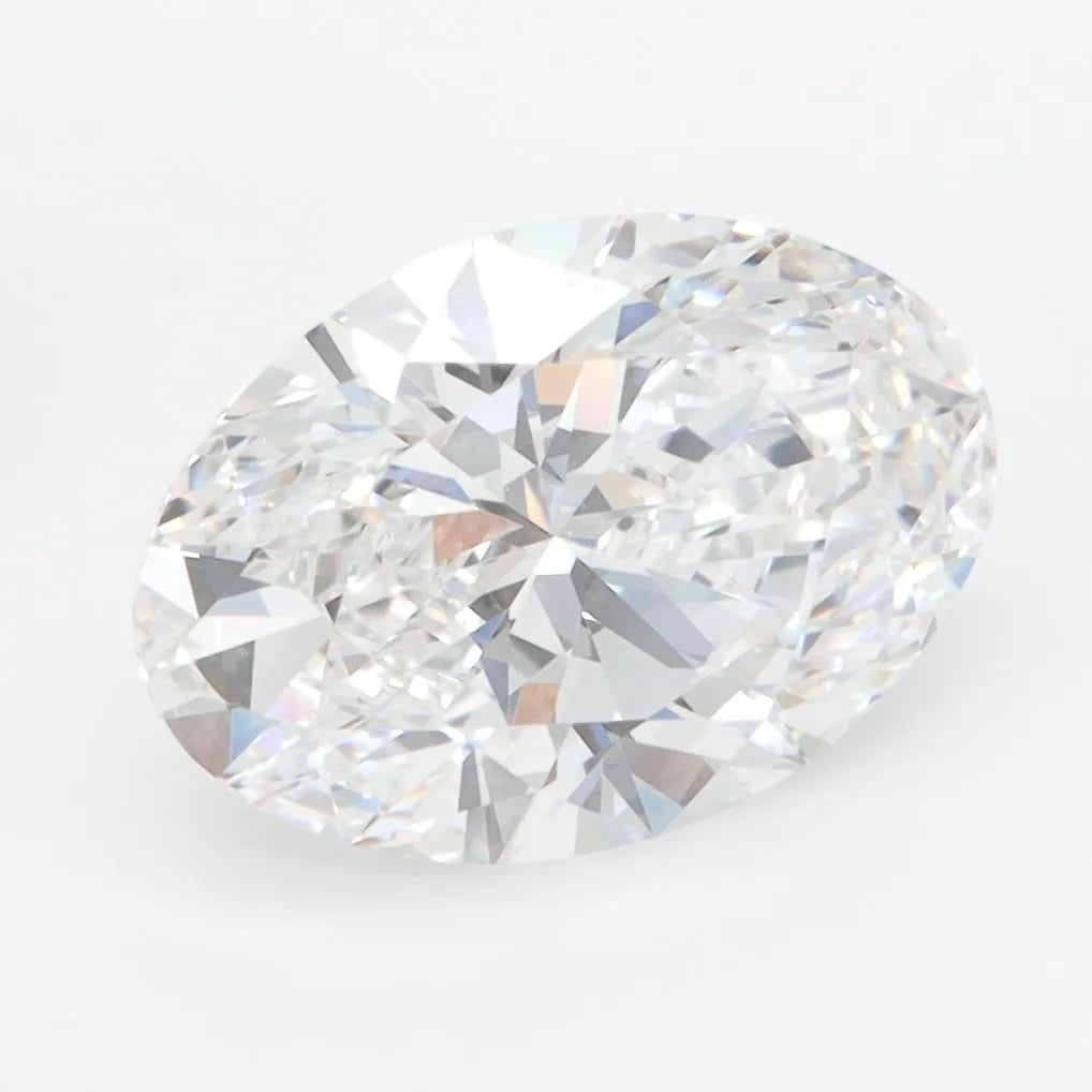 3.01ct Oval Lab Grown Diamond (Colour D, Clarity IF, IGI Certified)