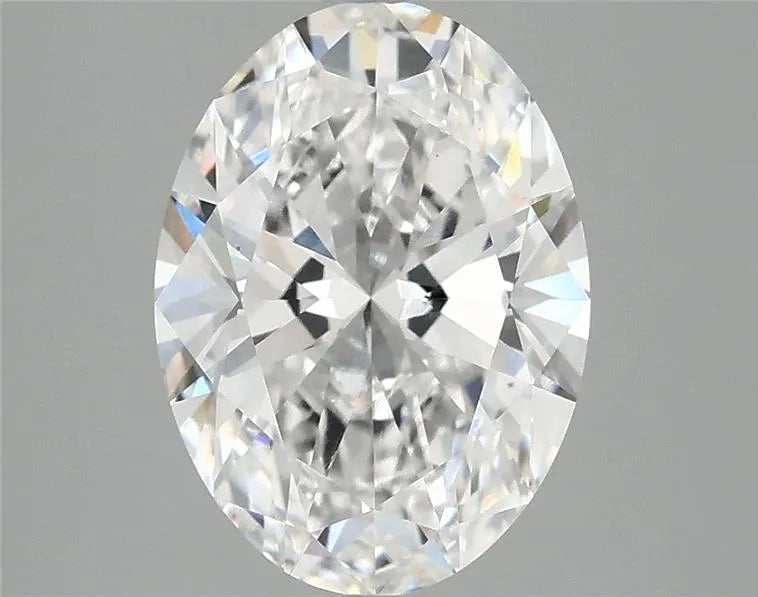 3.01ct Oval Lab Grown Diamond (Colour D, Clarity VS2, IGI Certified)