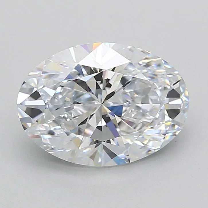 3.01ct Oval Lab Grown Diamond (Colour D, Clarity VVS1, IGI Certified)