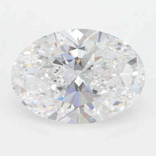 3.01ct Oval Lab Grown Diamond (Colour D, Clarity VVS2, GIA Certified)