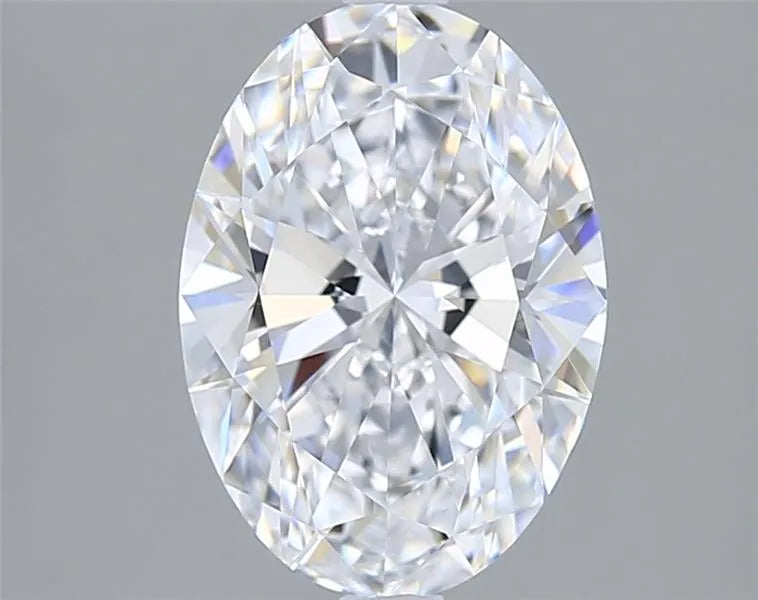 3.01ct Oval Lab Grown Diamond (Colour D, Clarity VVS2, IGI Certified)