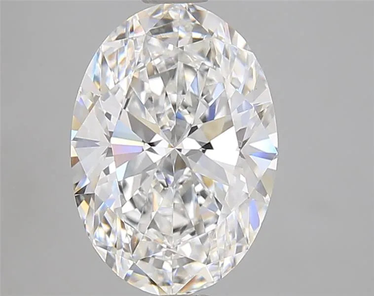 3.01ct Oval Lab Grown Diamond (Colour D, Clarity VVS2, IGI Certified)