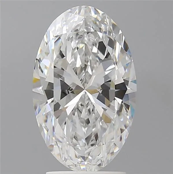 3.01ct Oval Lab Grown Diamond (Colour D, Clarity VVS2, IGI Certified)