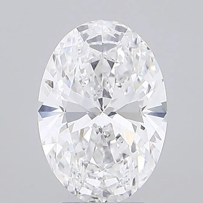 3.01ct Oval Lab Grown Diamond (Colour D, Clarity VVS2, IGI Certified)