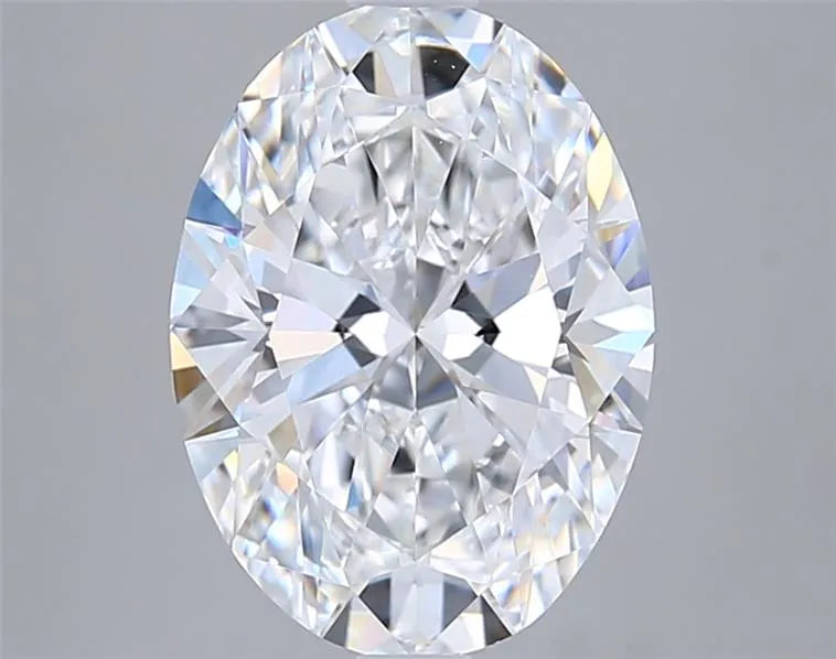 3.01ct Oval Lab Grown Diamond (Colour D, Clarity VVS2, IGI Certified)